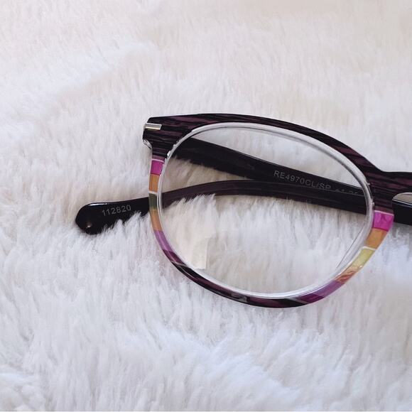 Zoe Brown Multi-Color Round Reader Glasses - Picture 7 of 11